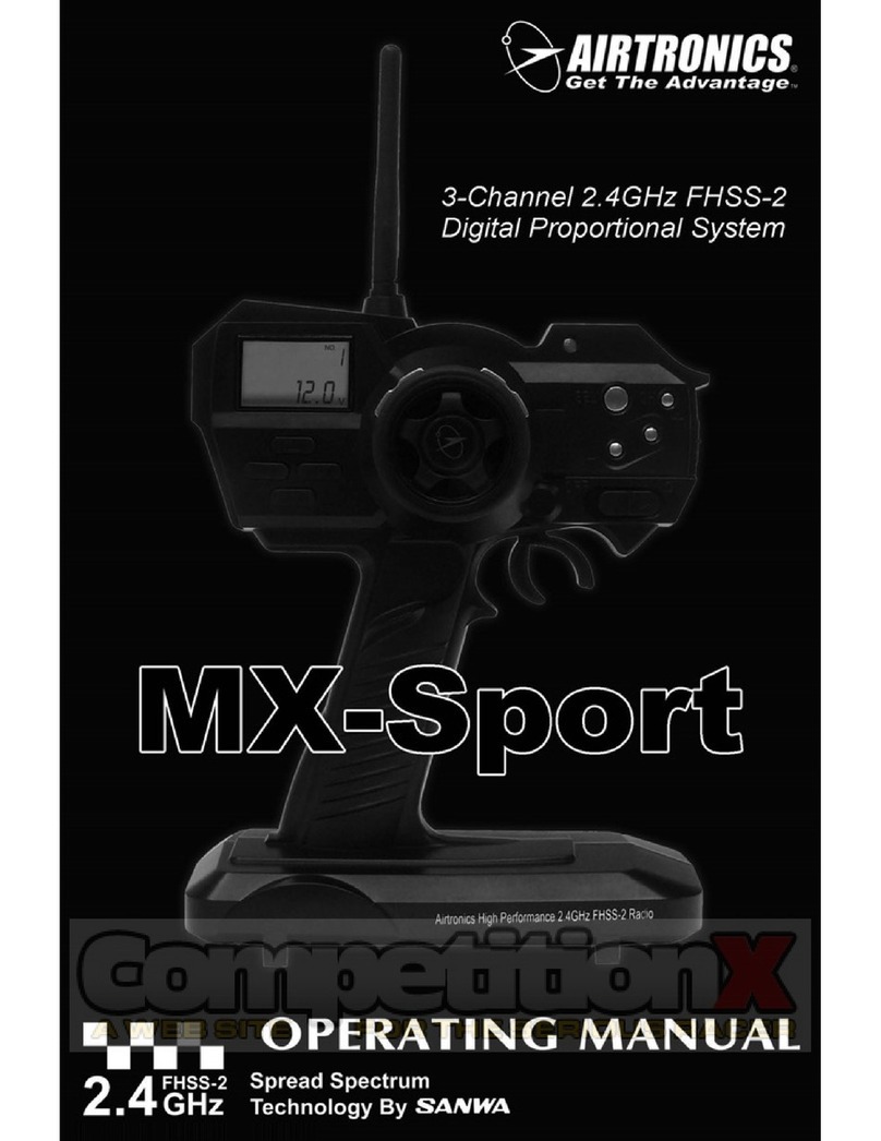 AIRTRONICS MX-Sport operating manual