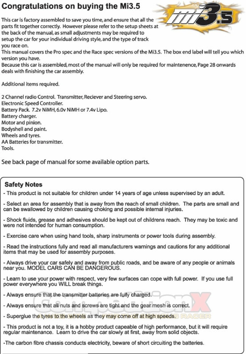 Schumacher mi3.5 User manual