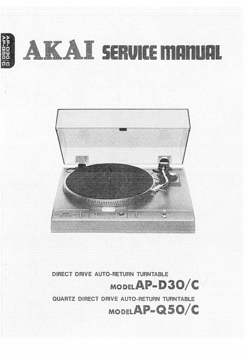 Akai AP-D30/C User manual