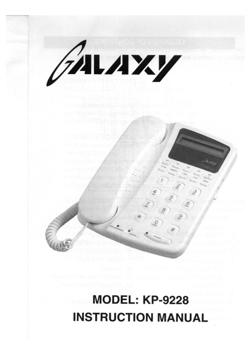 Galaxy KP-9228 instruction manual