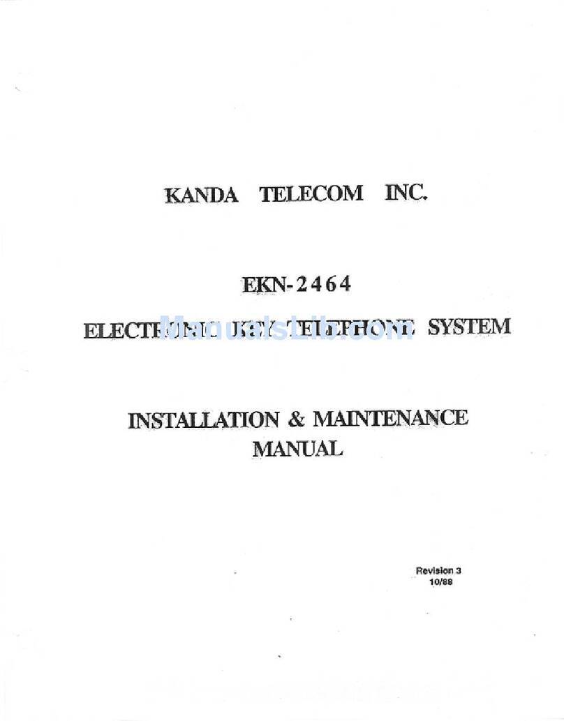 KANDA EKN-2464 Instruction Manual