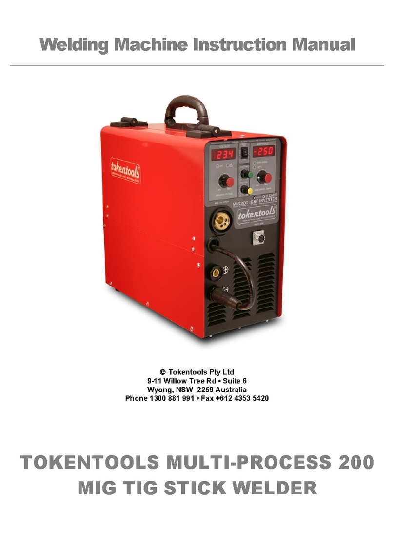 Tokentools Multi-process 200 instruction manual