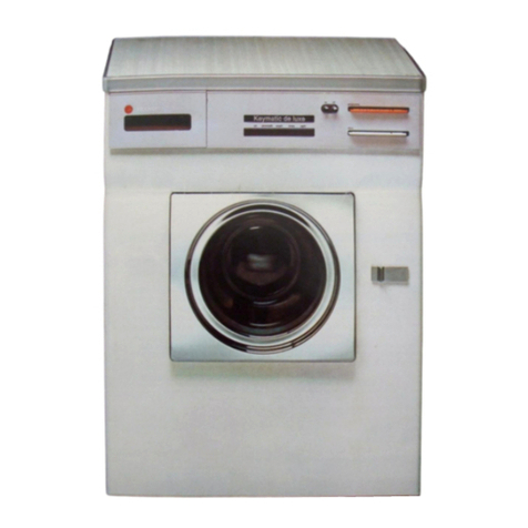 Hoover Keymatic de luxe A3008 Installation and operation manual