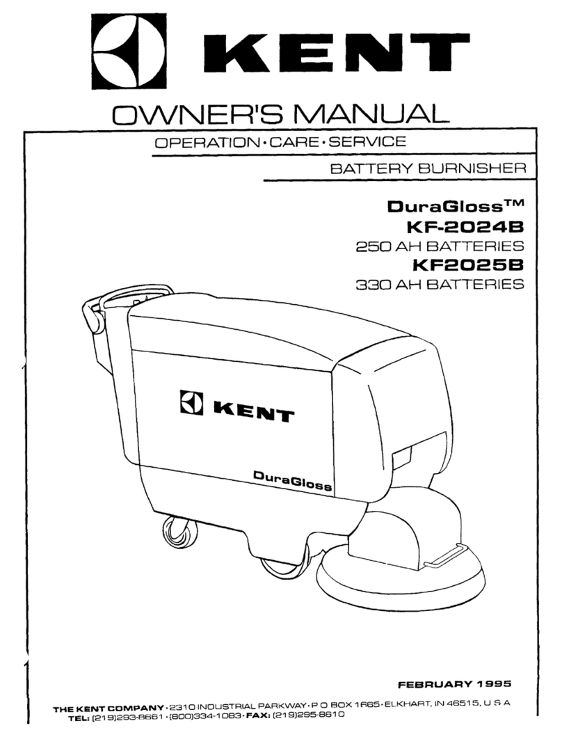 KENT DuraGloss KF-2024B owner's manual