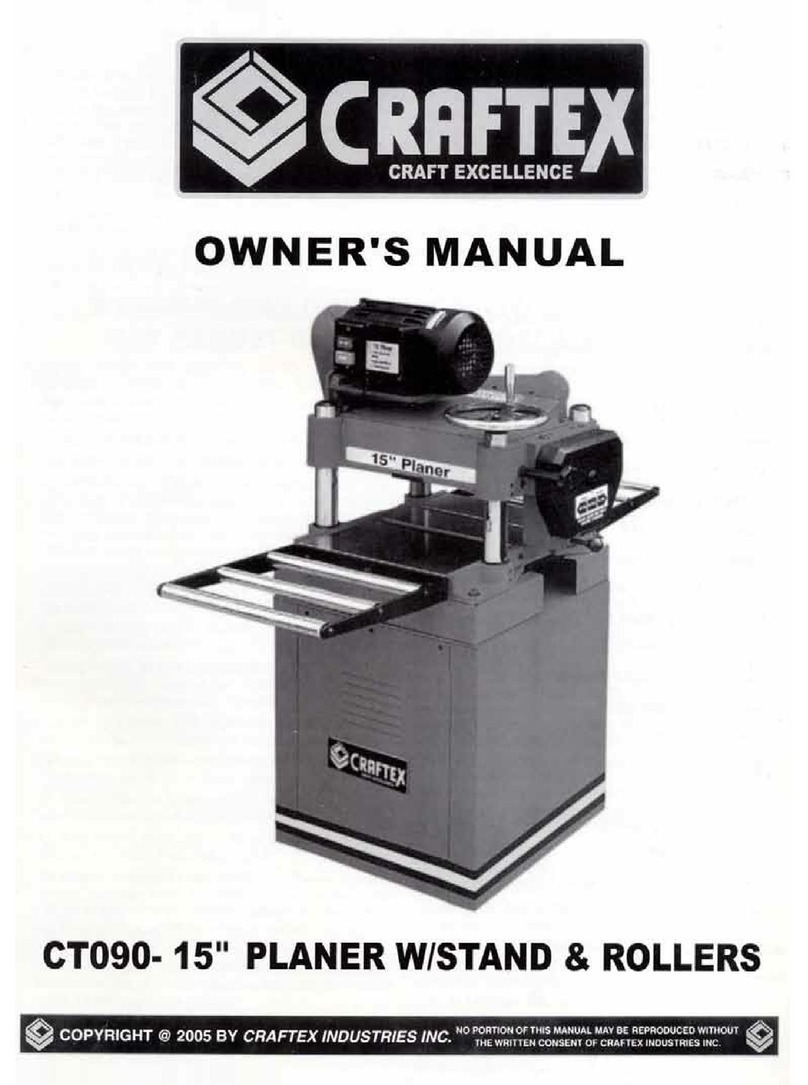 Craftex CT090 User manual