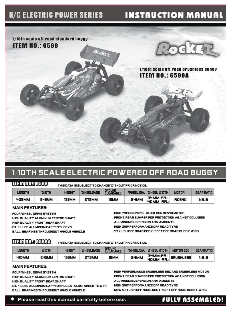 Rocket 6588 instruction manual