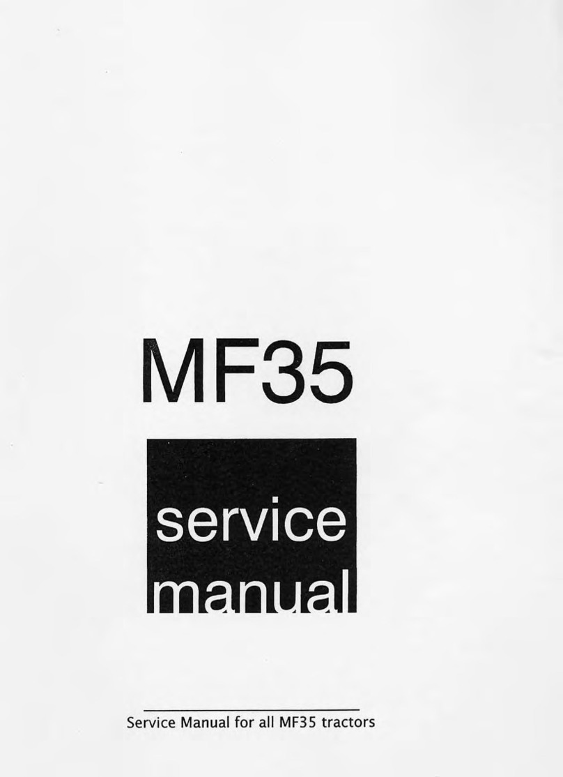 MASSEY FERGUSON MF35 User manual MASSEY FERGUSON MF35 User manual