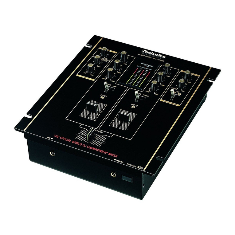 Technics SH-DX1200 operating instructions Technics SH-DX1200 operating instructions