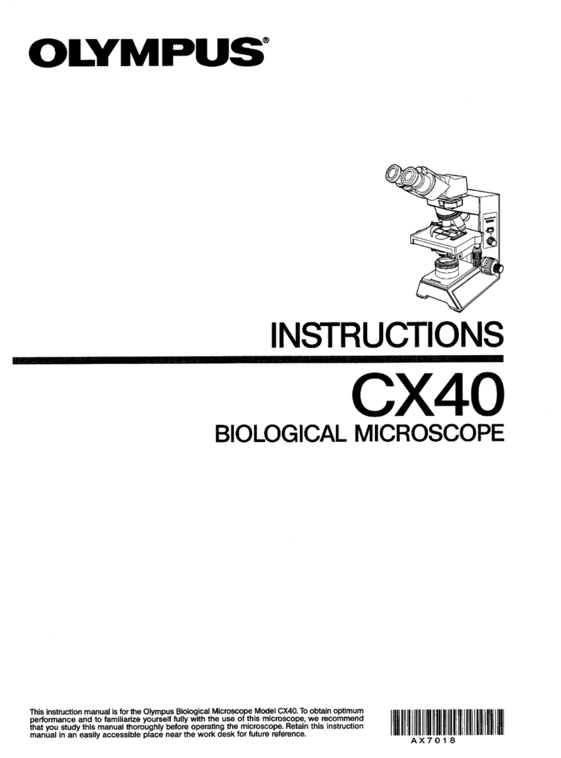 Olympus CX40 User manual