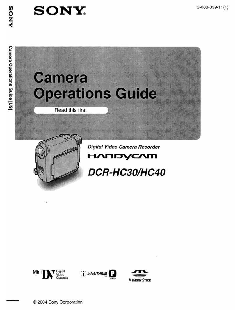Sony dcr-hc30: DCR-HC40 User manual