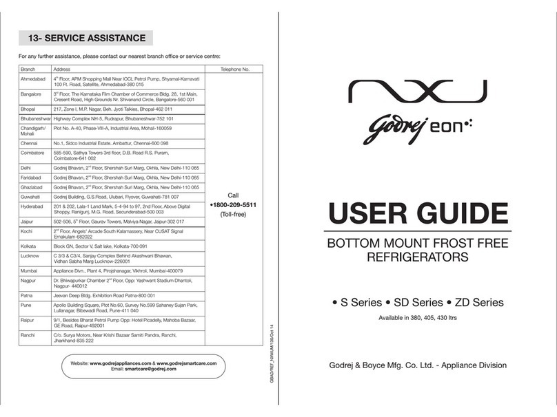 Godrej S series user guide