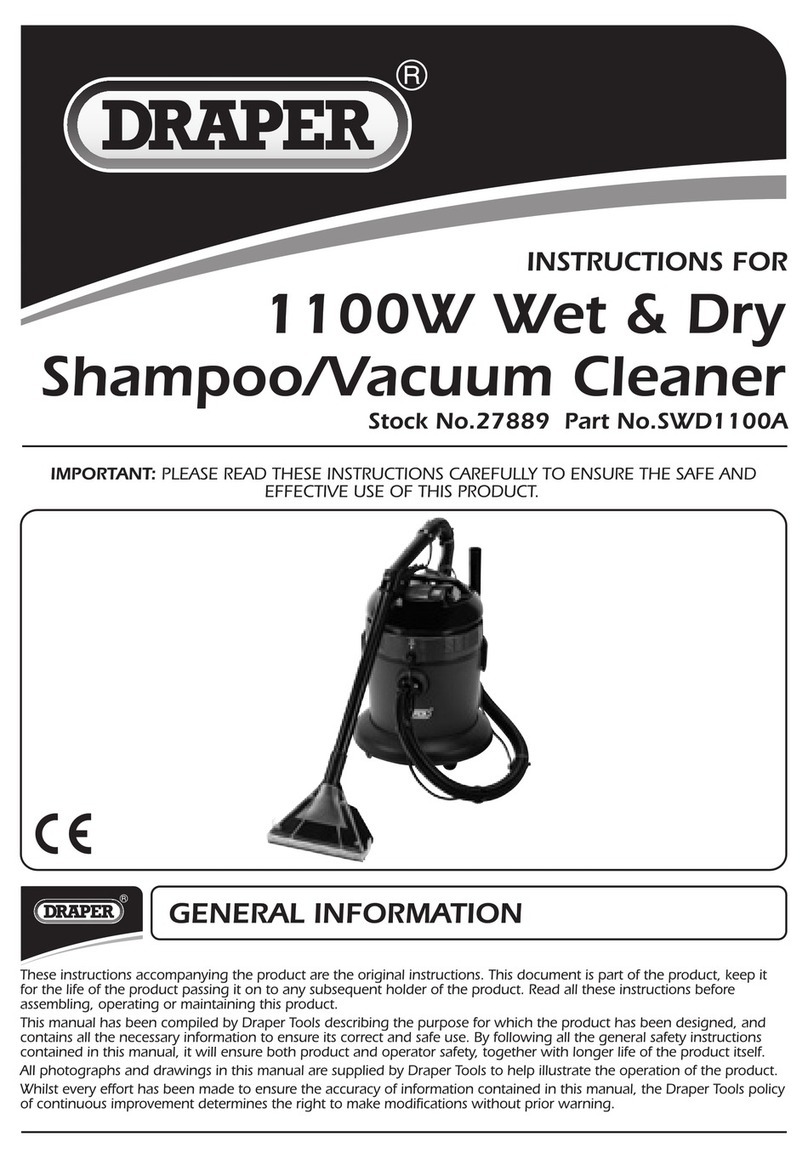 Draper SWD1100A User manual