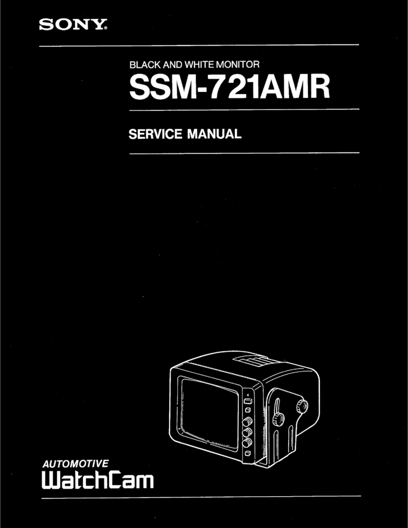 Sony SSM-721AMR User manual Sony SSM-721AMR User manual
