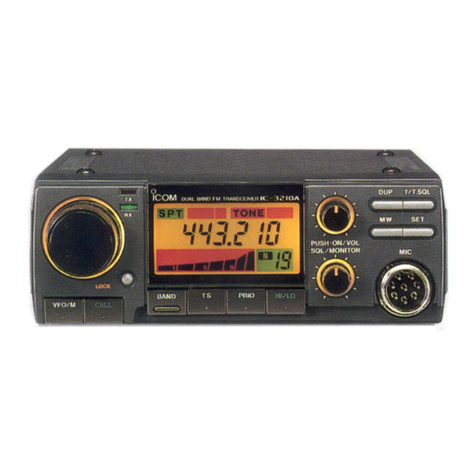 Icom IC-3210A User manual