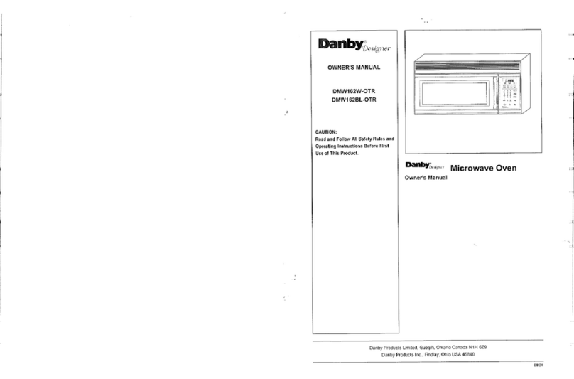 Danby Designer DMW162W-OTR owner's manual
