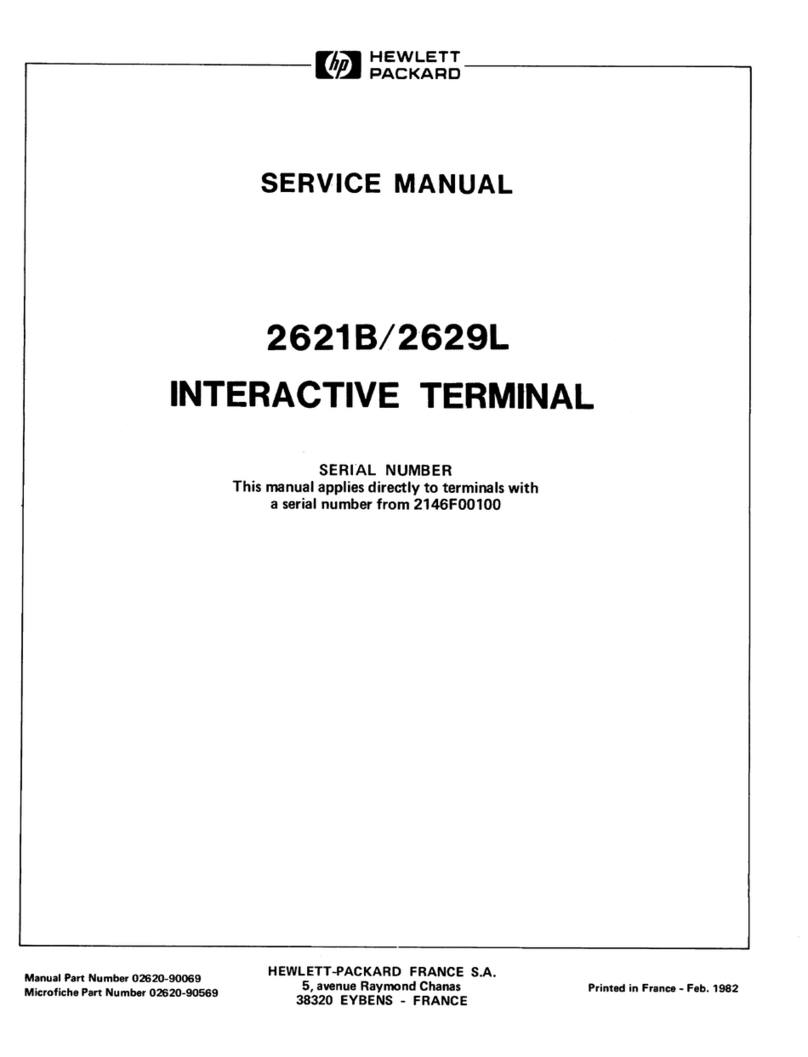 HP 2621B User manual