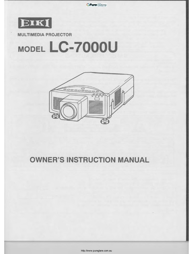 Eiki LC-7000U Setup guide