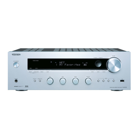 Onkyo TX-8130 User manual