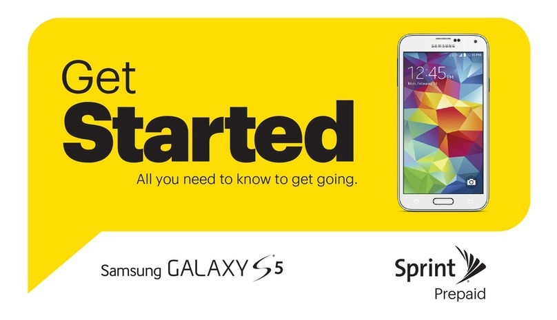 Samsung GALAXY S5 Get started