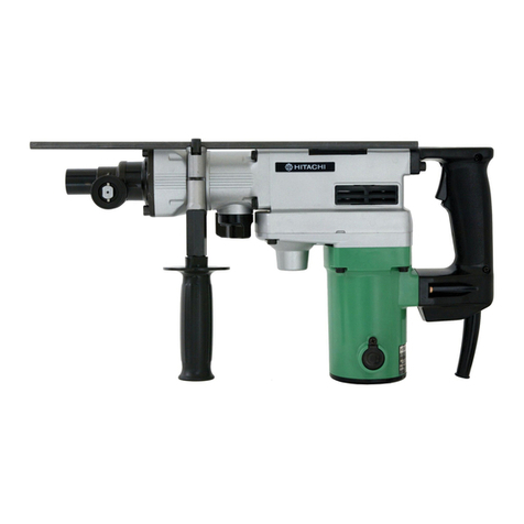 Hitachi DH 38YE Operator's manual