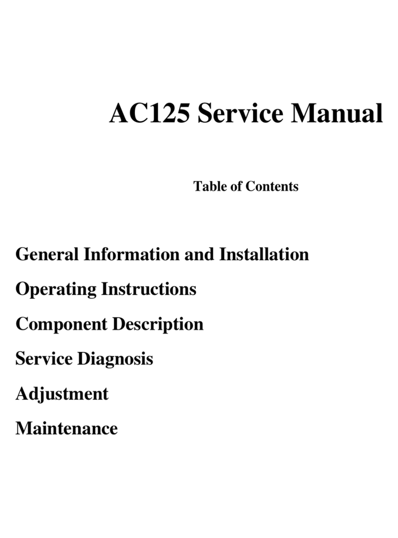Scotsman AC 125 General information & installation