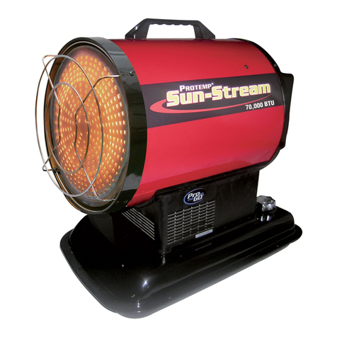 Protemp Sun-Stream PT-70-SS-A Manual