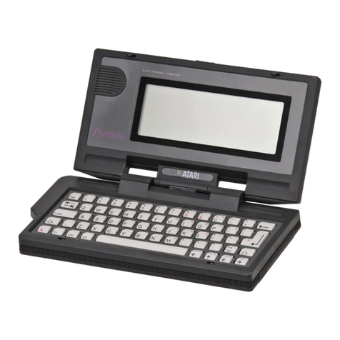 Atari Portfolio owner's manual