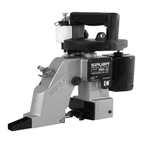 Siruba AA-6 User manual Siruba AA-6 User manual