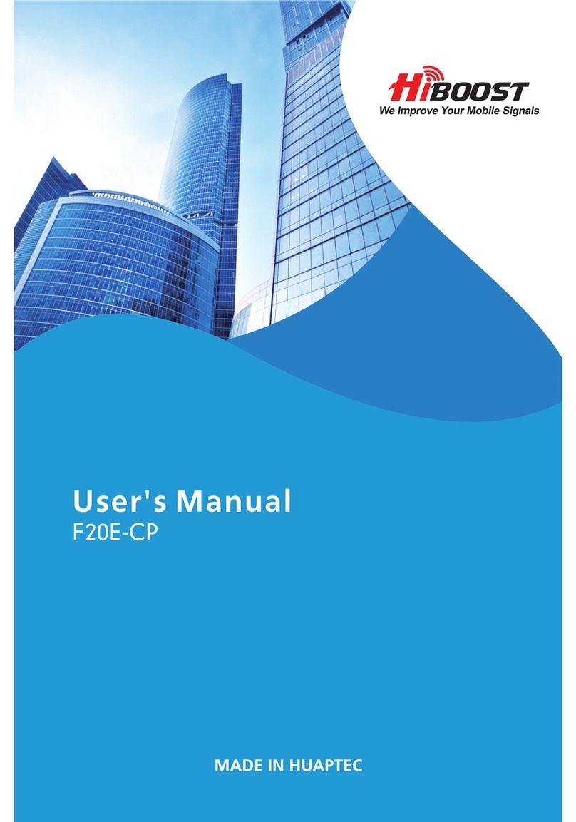 HiBoost F20E-CP user manual