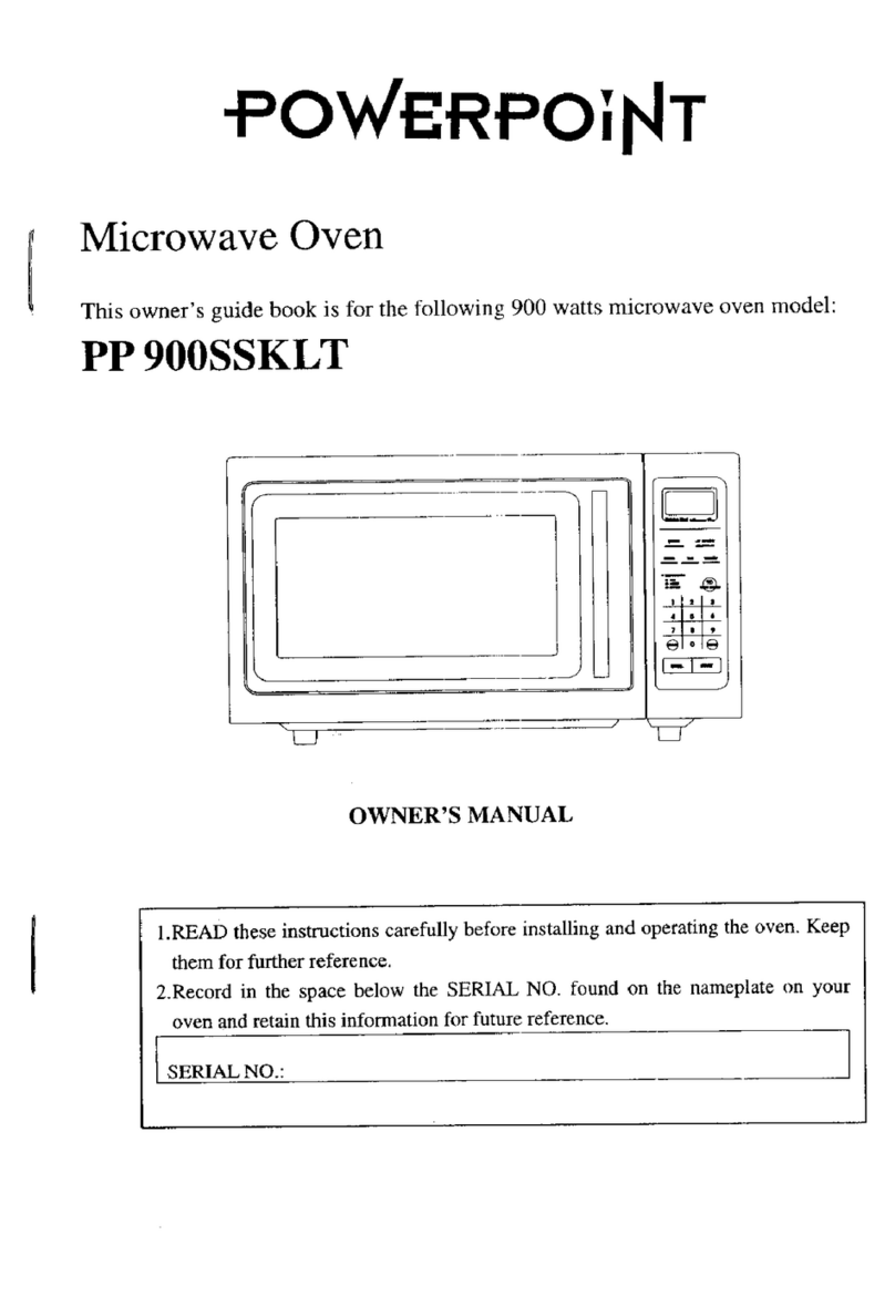 PowerPoint PP 900SSKLT owner's manual