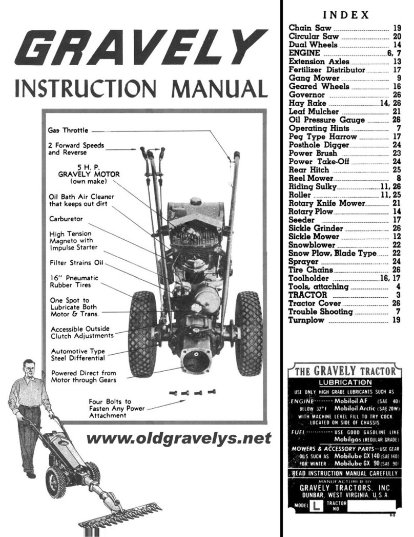 Gravely L User manual
