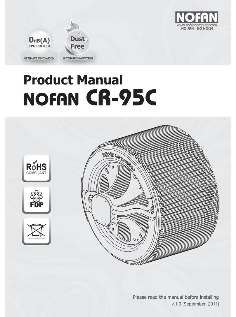 Nofan CR-95C User manual