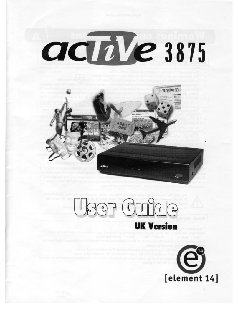 Element14 acTiVe 3875 user guide