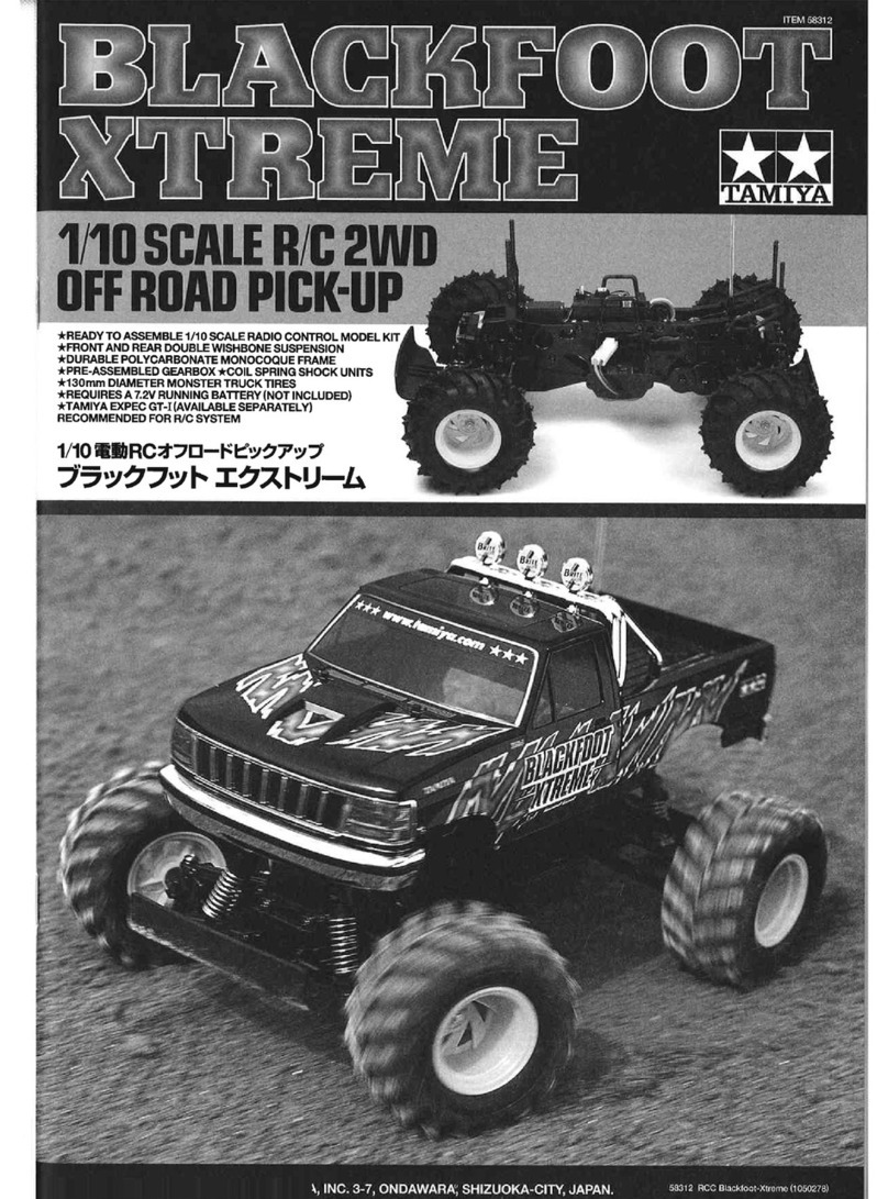 Tamiya Blackfoot Xtreme 58312 User manual Tamiya Blackfoot Xtreme 58312 User manual