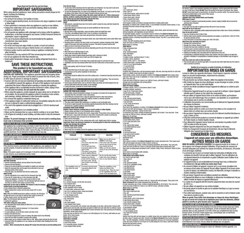 Black & Decker SL5470C User manual