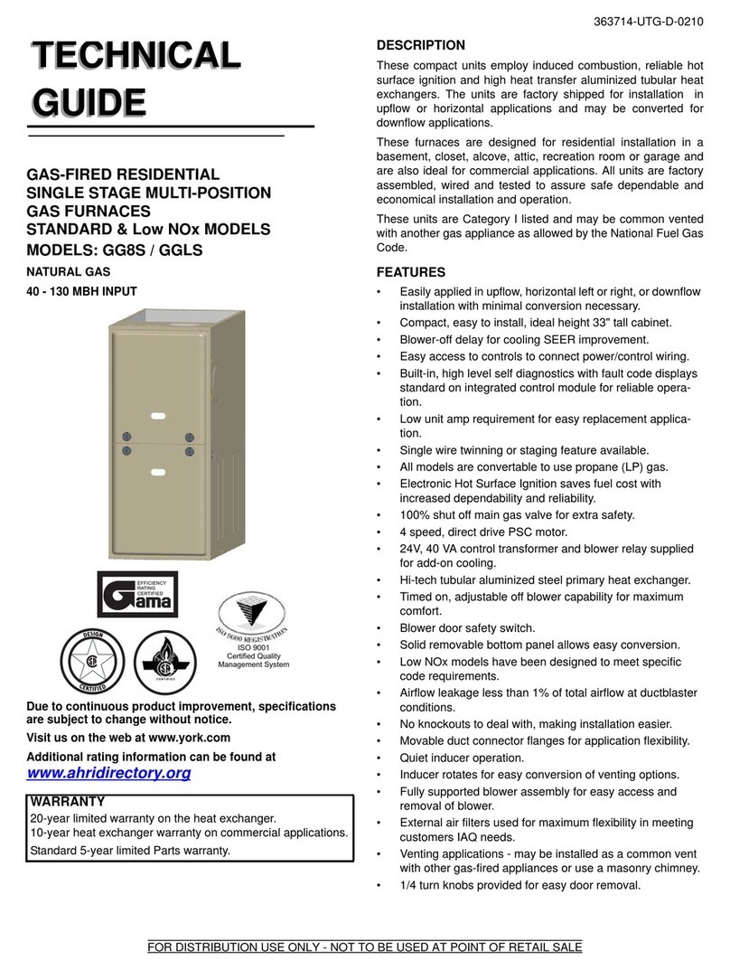 Johnson GG(8,L)S120C20MP11 Technical guide