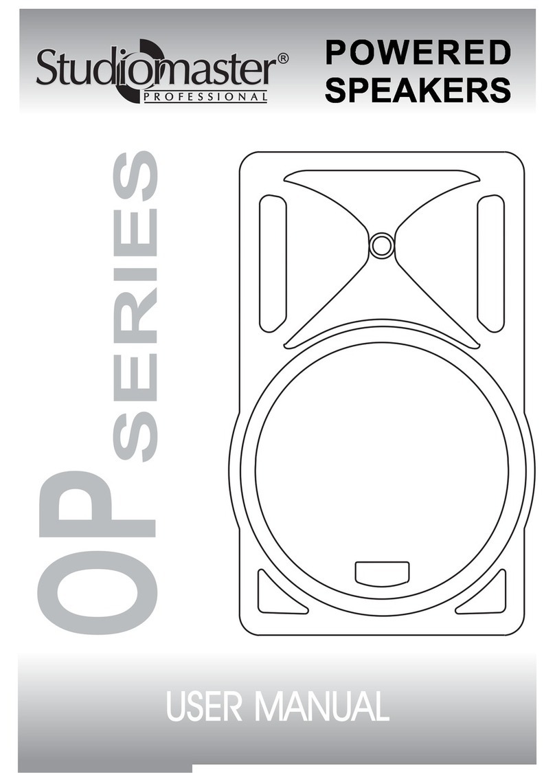 Studiomaster OP 215 User manual