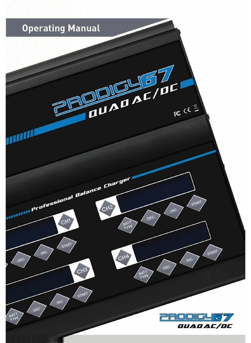 PRO-TEK Prodigy 67 operating manual