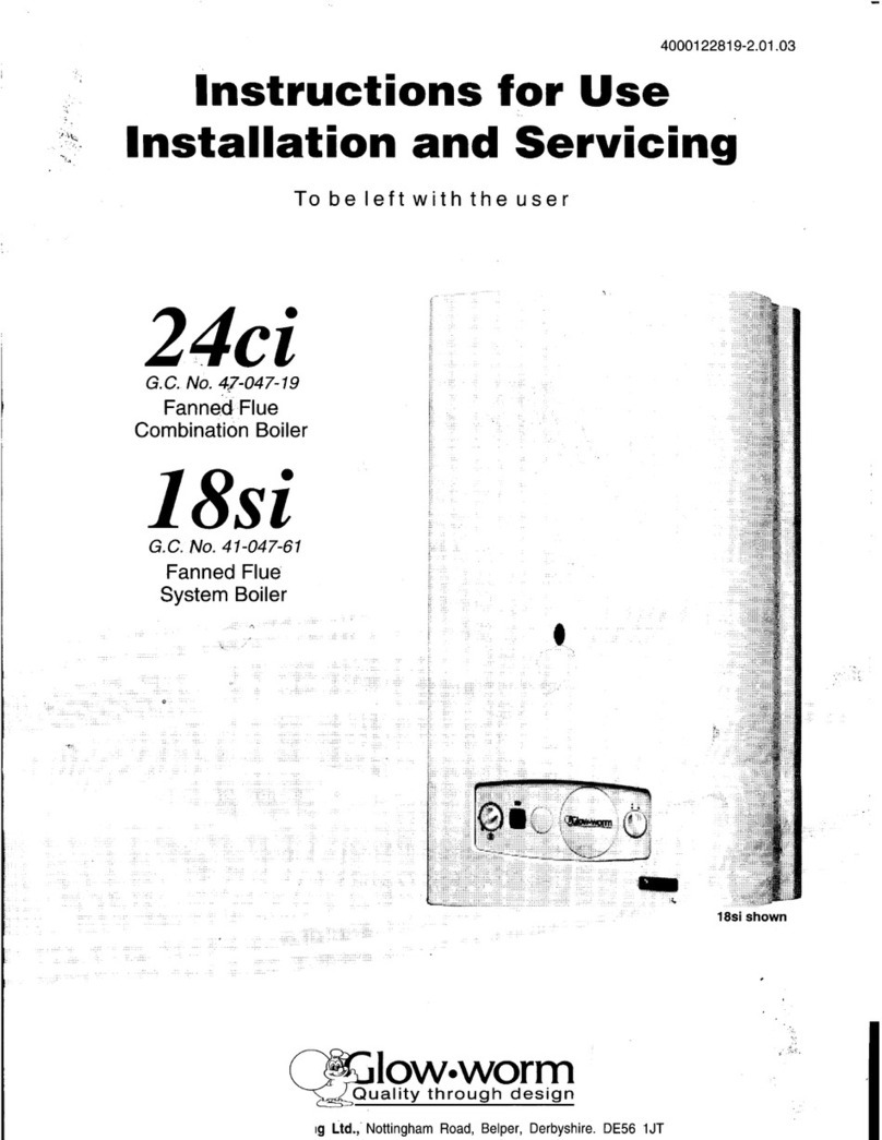 Glowworm 24ci Operating manual