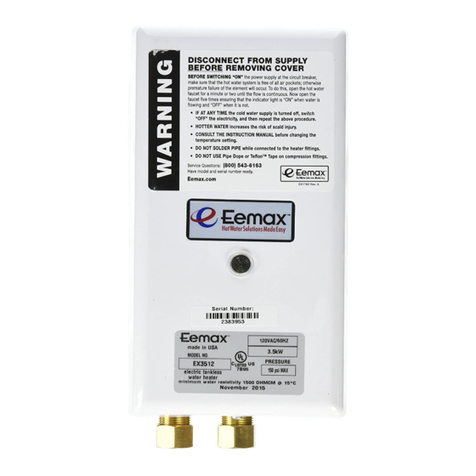 EemaX EX3512 Installation guide and owner's manual
