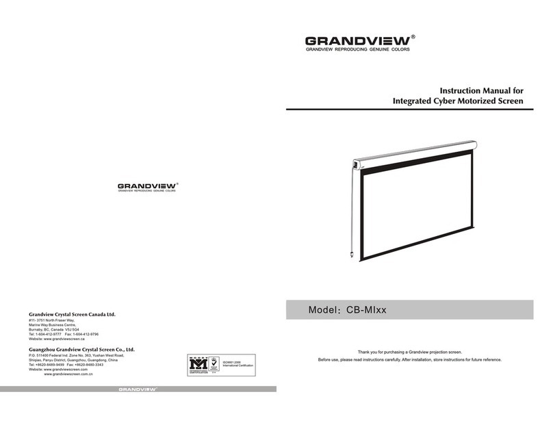 Grandview CB-MI Series instruction manual