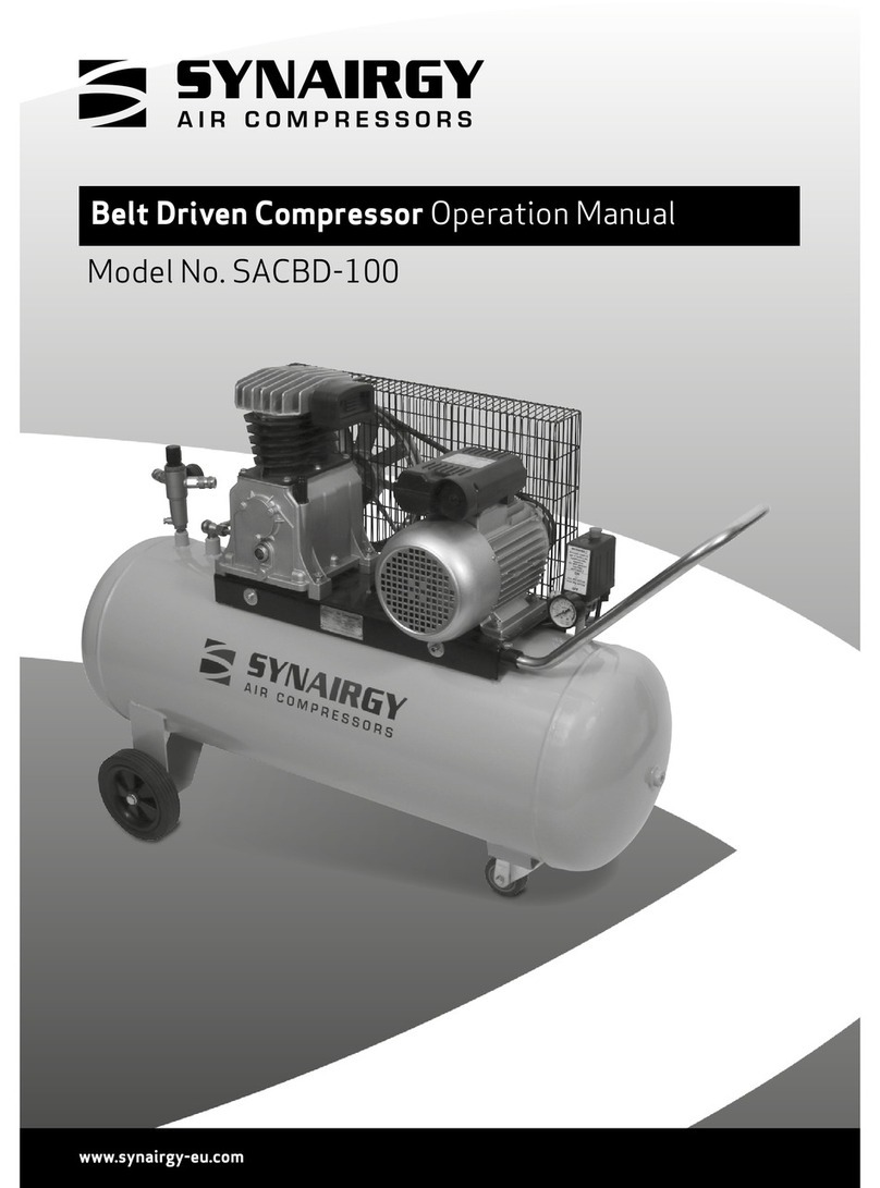 Synairgy SACBD-100 operating instructions