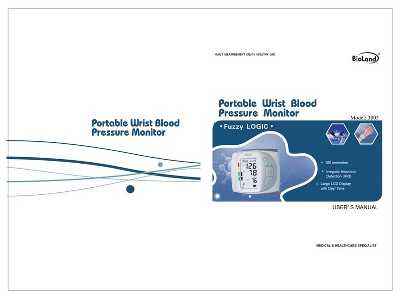 Bioland 3005 User manual