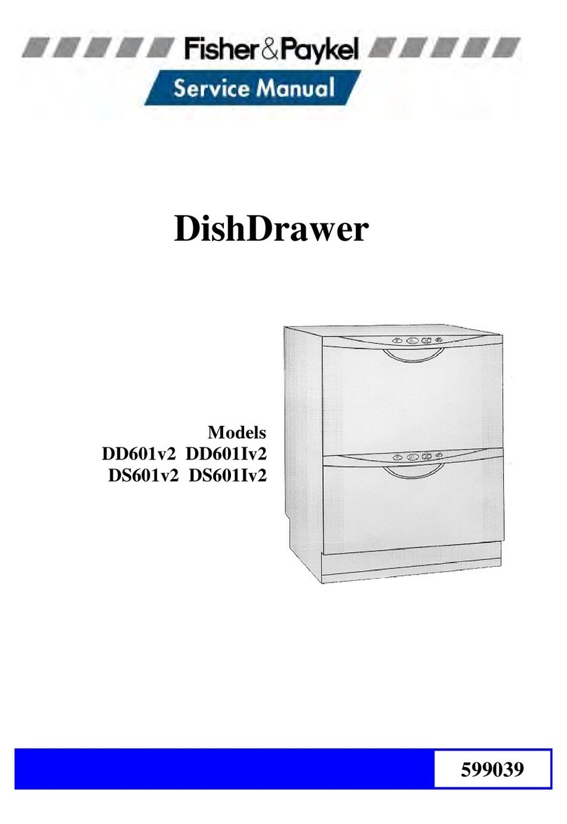 Fisher & Paykel DD601v2 Service manual