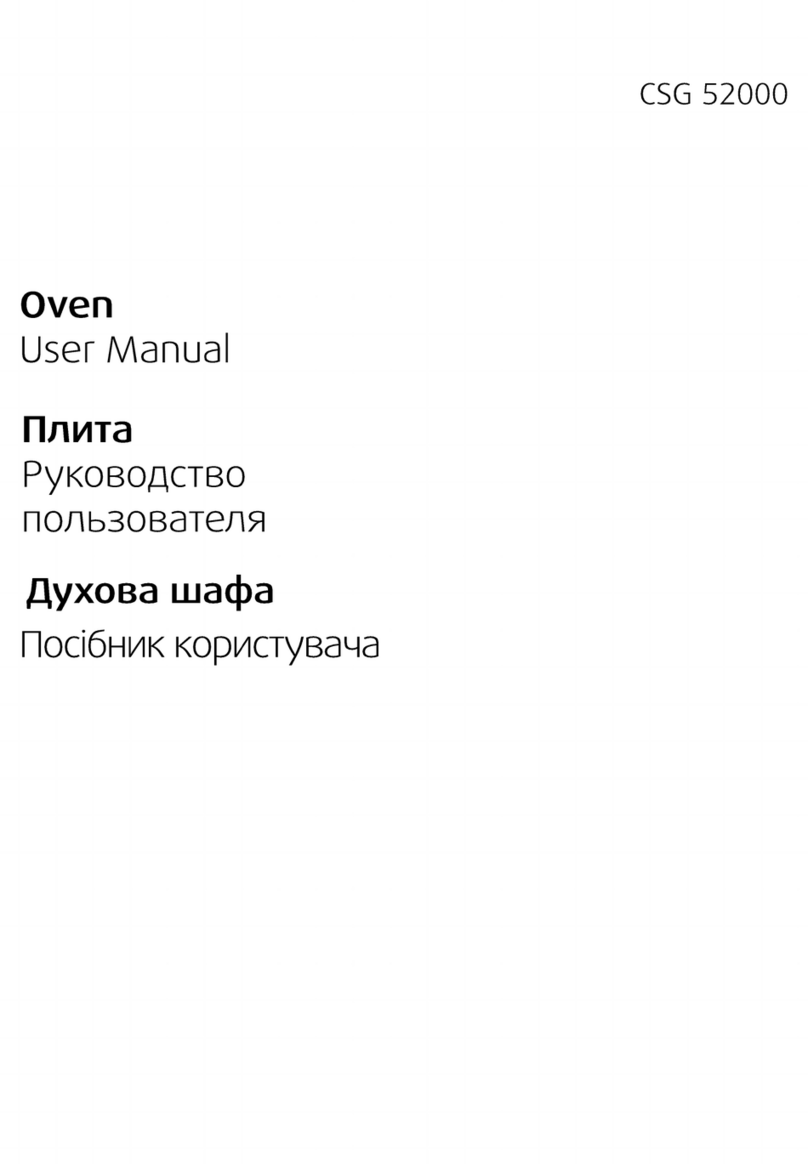Beko CSG 52000 DW User manual Beko CSG 52000 DW User manual