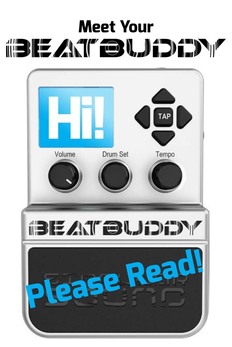 Singular Sound BeatBuddy User manual