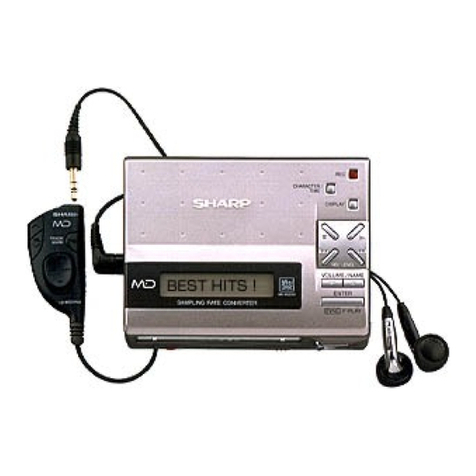 Sharp MD-MS200H User manual Sharp MD-MS200H User manual