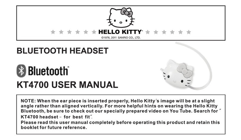 Hello Kitty KT4700 User manual