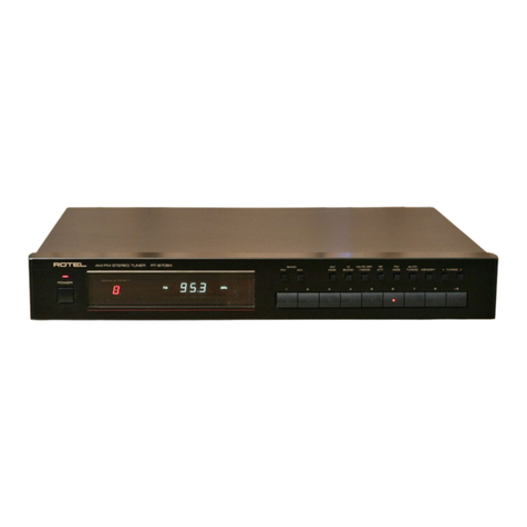 Rotel RT-970BX User manual
