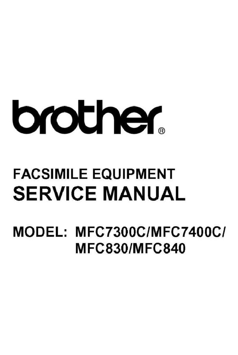 Brother MFC830 Service manual